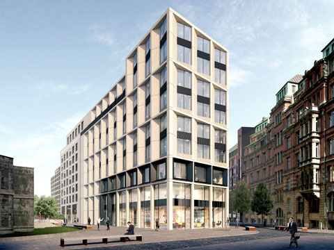 Actif immobilier sous gestion d'Ofi Invest Real Estate SAS : Neue Burg 1 - Hambourg