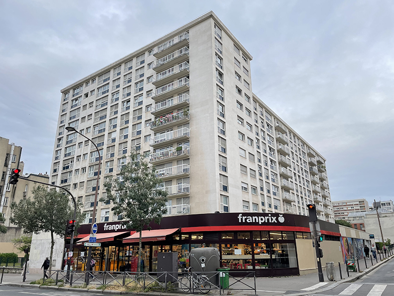 ensemble immobilier, situé au 25-27 avenue du Dr Arnold Netter et 5-7 rue Mousset Robert dans le 12e arrondissement de Paris - Ofi Invest Real Estate